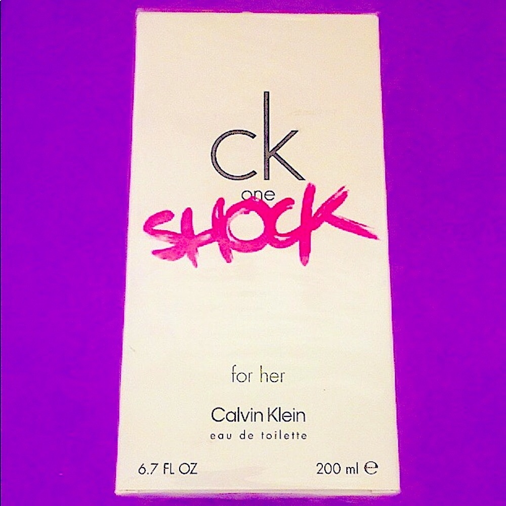 CK One Shock Perfume Fragrance Calvin Klein Women EDT 6.7 fl oz / 200 mL New NWT